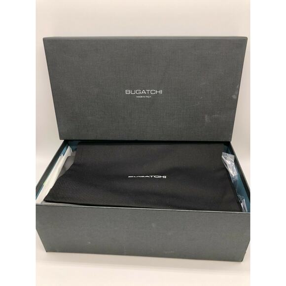 BUGATCHI Solid Nubuck Leather Sneaker In Maple Size 10 Made in Italy MSRP 275$ - Picture 4 of 12